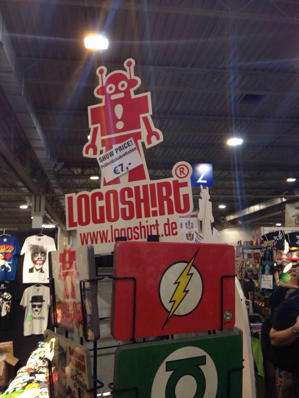 Logoshirt-Shop auf der Spielemesse 2014
