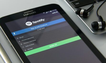 Spotify auf dem Tablet