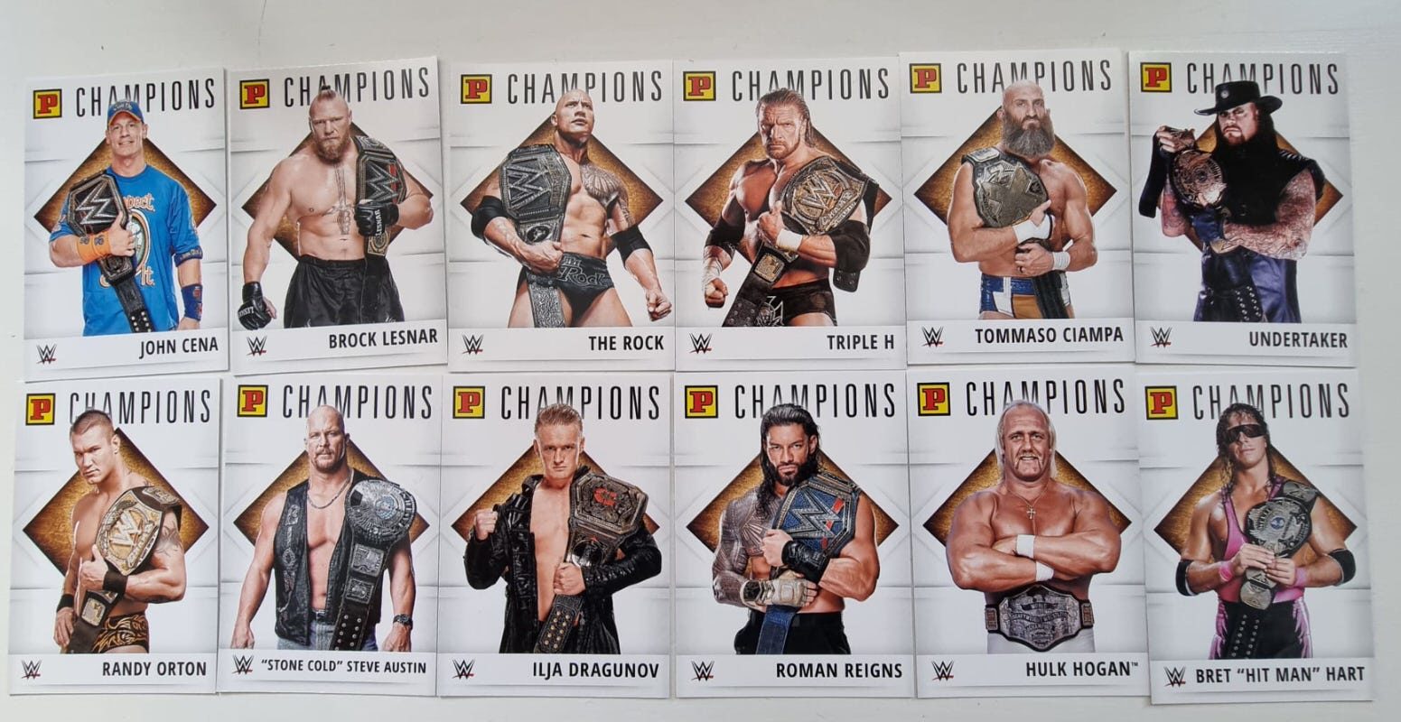Panini WWE Debut Edition Champions